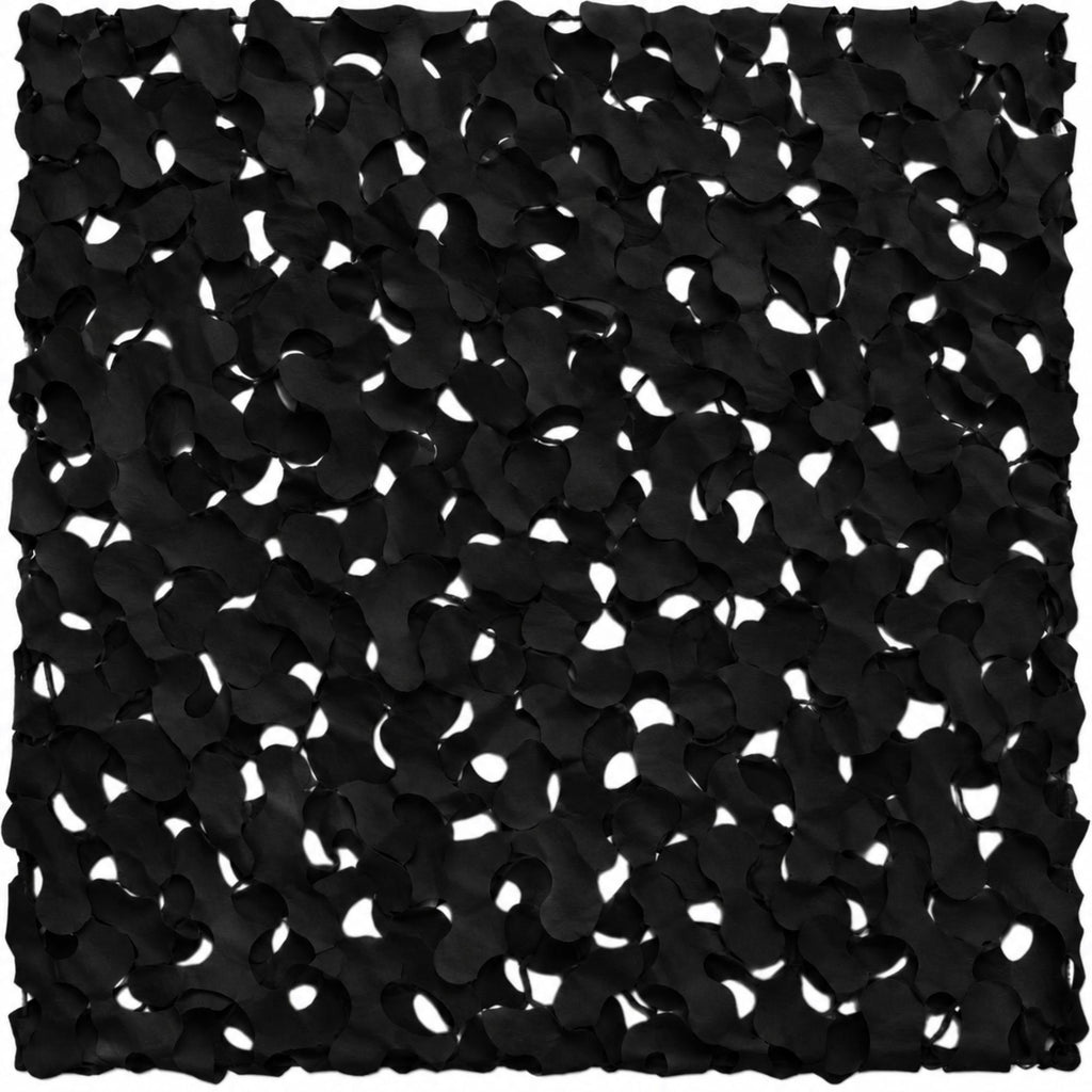Filet de camouflage renforcé noir