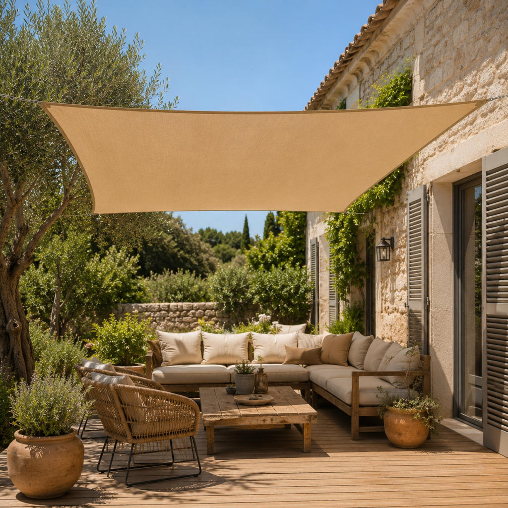 Voile ombrage rectangulaire
